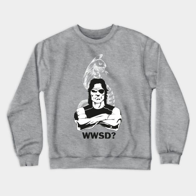 WWSD? Crewneck Sweatshirt by chemabola8